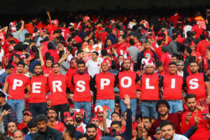 طرح موزاییکی پرسپولیس برای دربی/عکس