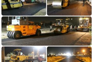 آغاز عملیات اجرایی روکش آسفالت خیابان های شهرک پرواز در منطقه 3
