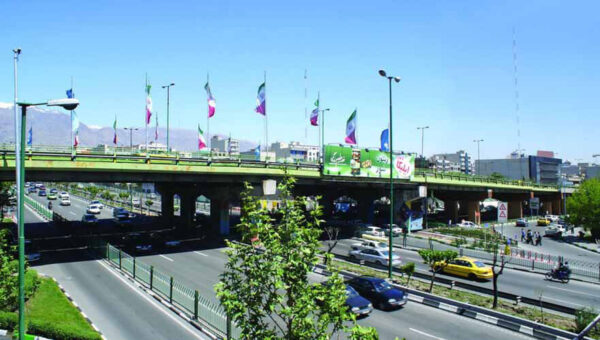 عکس  فاجعه خطرناک در کمین تهران؟/ تصویری از فرونشست پل میرداماد