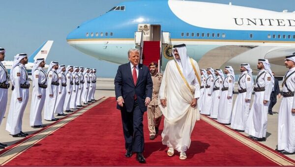 ترامپ در راه قطر: سفر من به نفع اسرائیل است