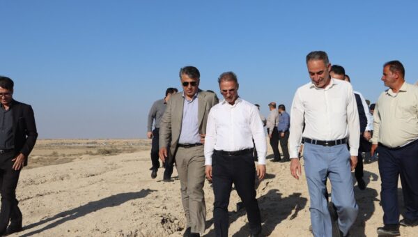 بازدید مدیرکل امور شهری استانداری خوزستان از سایت پسماند ماهشهر