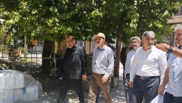 بازدید معاون وزیر راه و شهرسازی از ۳ پروژه بازآفرینی شهر سنندج و ناحیه منفصل شهری نایسر