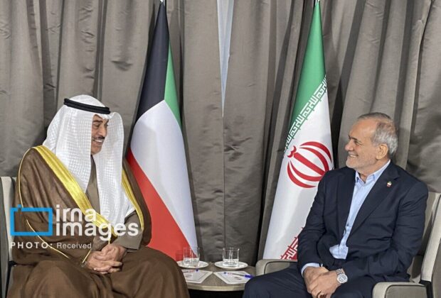 دیدار پزشکیان با ولیعهد کویت در نیویورک