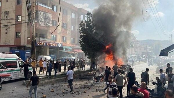 ببینید  تصویر حمله اسرائیل به جنوب لبنان