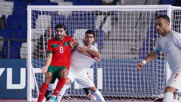 تساوی فوتسال ایران مقابل مراکش در بازی‌های کشورهای اسلامی