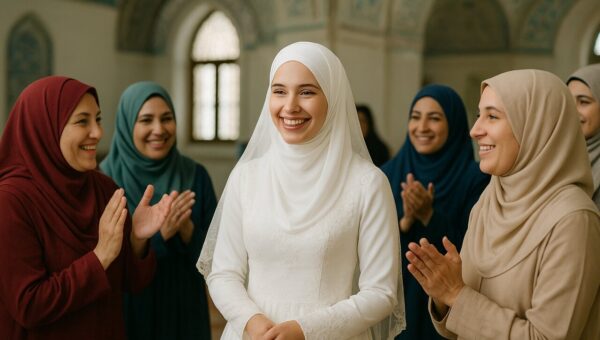 عروسی در مسیر اذان؛ روایت یک ازدواج متفاوت در دل مسجد!