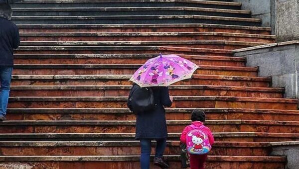 تشدید بارش در ۲۴ استان/ افزایش ارتفاع موج در خلیج فارس و خزر