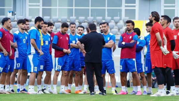برگزاری آخرین تمرین تیم ملی پیش از دیدار با مالی