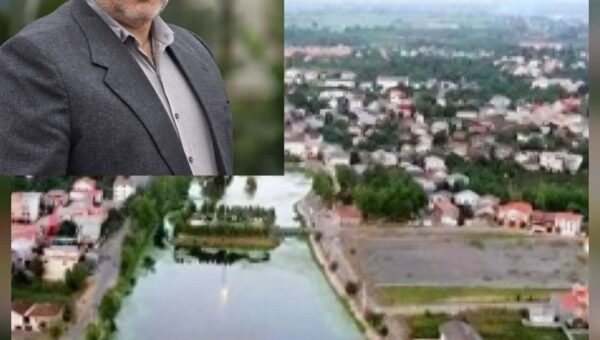آغاز آماده‌سازی و نصب چراغ‌های پیرامون استخر شهر و بازسازی پارک بهارنارنج