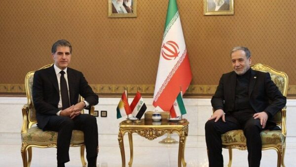 دیدار رئیس اقلیم کردستان عراق با وزیر امور خارجه جمهوری اسلامی ایران