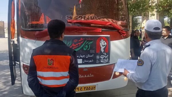 حضور جهادی راهداران چهارمحال و بختیاری برای تأمین ایمنی زائران رهبر شهید