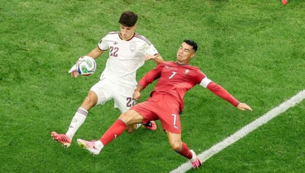 عکس نمودار یک‌چهارم نهایی جام‌جهانی بعد از صعود اسپانیا