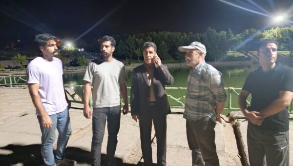 دریاچه بهشت دوباره جان می‌گیرد / نور تازه در راه پارک بهشت خرم‌آباد