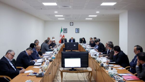 تصاویر خاص از جلسه امروز هیات وزیران؛ از لبخندهای زاکانی تا صحبت خصوصی وزیر اقتصاد و آموزش و پرورش/ خانم معاون هم بود + عکس