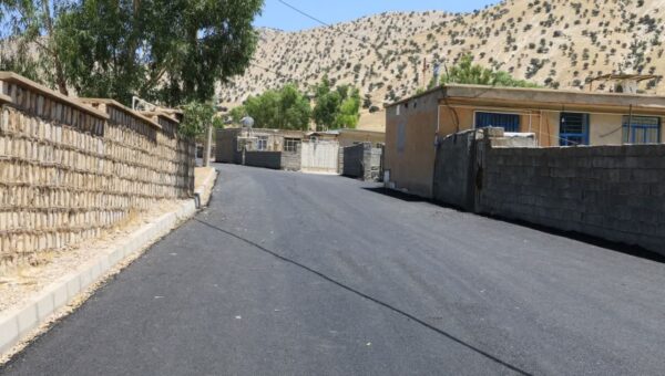 نهضت آسفالت در روستاهای چوار؛ ۱۱ هزار مترمربع از معابر ۴ روستا بهسازی شد