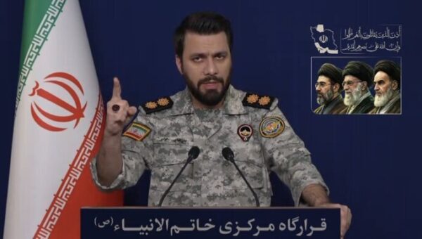 ببینید | تهدید سخنگوی قرارگاه خاتم: هر کشوری از دارایی‌های ایران استفاده کند…