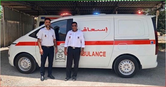 اهدای یک دستگاه آمبولانس به بخش درمان رودان