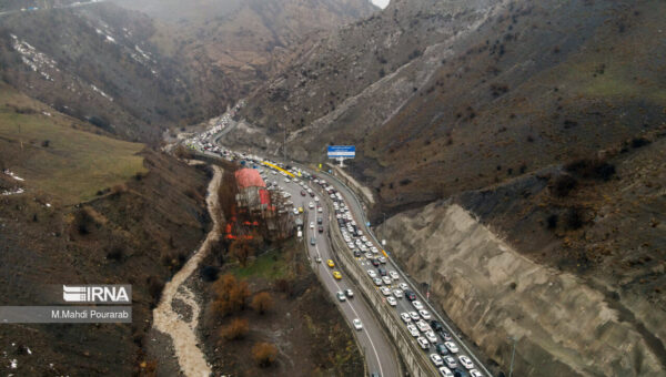 هشدار به مسافران؛ ترافیک سنگین در این جاده شمالی