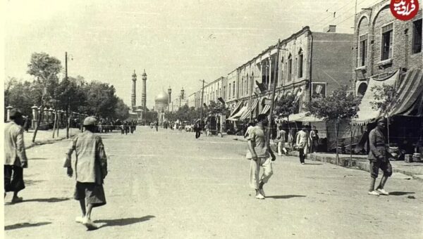 عکس/ خیابان اصلی شهر قم در حدود ۸۰ سال قبل