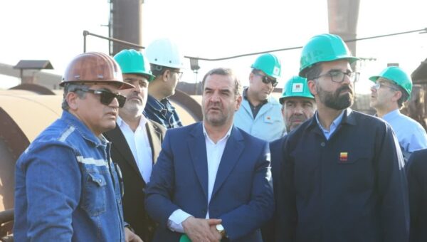 بازدید معاون وزیر دادگستری از فولاد خوزستان