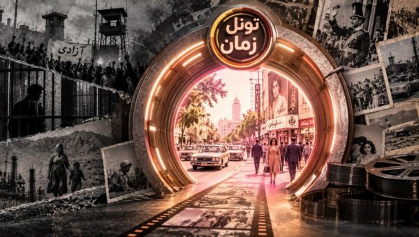 «تونل زمان» شبکه «من و تو»؛ از چاله «تاریخ سیاه» تا چاه «تاریخ صورتی»