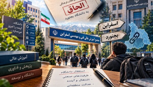 دانشگاه اسفراین قربانی سیاستهای متناقض