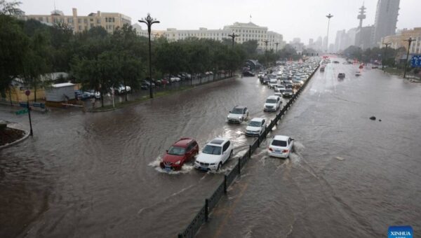 ببینید | تبدیل خیابان های مکزیک به رودخانه بر اثر بارش شدید باران