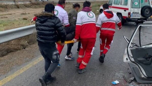 واژگونی پژو ۲۰۶ قربانی گرفت/ یک نفر جان باخت